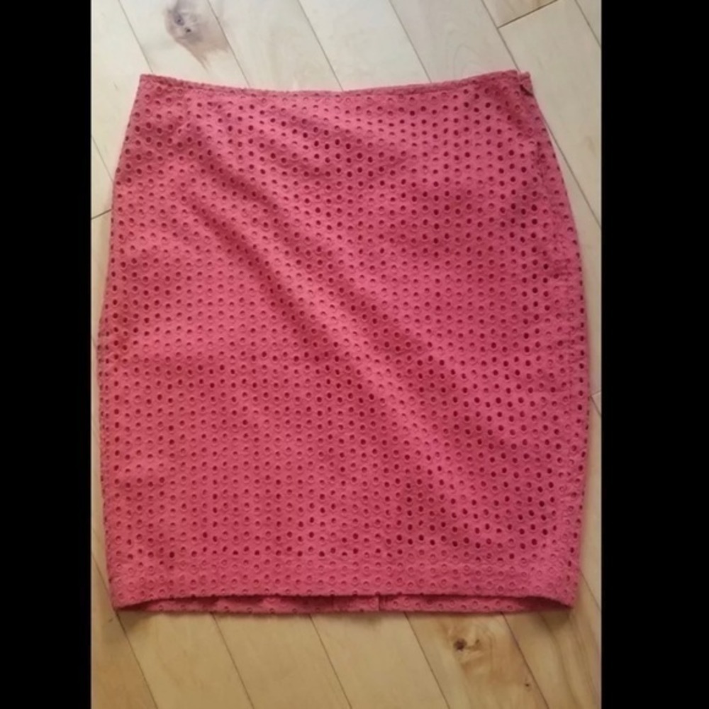 Orange-Red Max Studio Mini Skirt Size 6